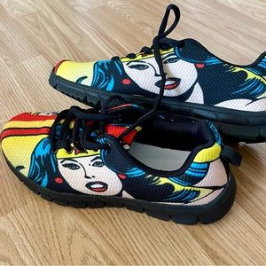 Wonder Woman New Sneakers without Box… very Retro❤️❤️.
